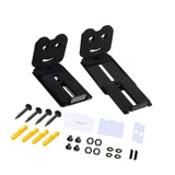 Maxbell Soundbar Wall Mount Bracket Depth Adjustable with Hardware Under TV Style B
