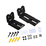 Maxbell Soundbar Wall Mount Bracket Depth Adjustable with Hardware Under TV Style B