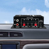 Maxbell Stereo Audio Amplifier 2 Channel Bookshelf Speaker Car Phone 3.5mm AUX Input