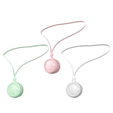 Maxbell Portable Hanging Neck Fan Small for Travel Home Office with Adjustable Strap pink