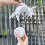 Maxbell Portable Hanging Neck Fan Small for Travel Home Office with Adjustable Strap pink