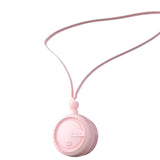 Maxbell Portable Hanging Neck Fan Small for Travel Home Office with Adjustable Strap pink