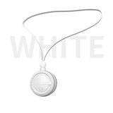 Maxbell Portable Hanging Neck Fan Small for Travel Home Office with Adjustable Strap white