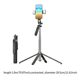 Maxbell Selfie Stick 360 Degree Adjustable Phone Holder for Women Men Live Streamers