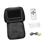 Maxbell Generic Car Headrest Monitor DC12V Display Ratio 16:9/4:3 Car Pillow Monitor Black