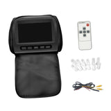 Maxbell Generic Car Headrest Monitor DC12V Display Ratio 16:9/4:3 Car Pillow Monitor Black