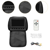 Maxbell Generic Car Headrest Monitor DC12V Display Ratio 16:9/4:3 Car Pillow Monitor Black