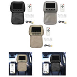 Maxbell Generic Car Headrest Monitor DC12V Display Ratio 16:9/4:3 Car Pillow Monitor Black