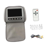 Maxbell Generic Car Headrest Monitor DC12V Display Ratio 16:9/4:3 Car Pillow Monitor Gray