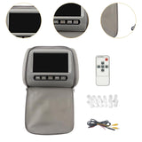 Maxbell Generic Car Headrest Monitor DC12V Display Ratio 16:9/4:3 Car Pillow Monitor Gray