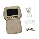 Maxbell Generic Car Headrest Monitor DC12V Display Ratio 16:9/4:3 Car Pillow Monitor Khaki