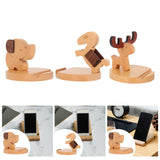 Maxbell Phone Stand for Desk Universal without Tipping for Birthday Gift Home Office Elephant