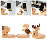 Maxbell Phone Stand for Desk Universal without Tipping for Birthday Gift Home Office Elephant