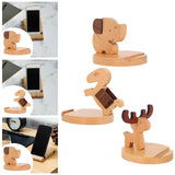 Maxbell Phone Stand for Desk Universal without Tipping for Birthday Gift Home Office Elephant