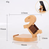 Maxbell Phone Stand for Desk Universal without Tipping for Birthday Gift Home Office Horse