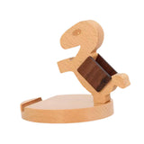 Maxbell Phone Stand for Desk Universal without Tipping for Birthday Gift Home Office Horse
