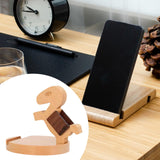 Maxbell Phone Stand for Desk Universal without Tipping for Birthday Gift Home Office Horse