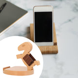 Maxbell Phone Stand for Desk Universal without Tipping for Birthday Gift Home Office Horse