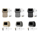 Maxbell Car Headrest Monitor Black DC12V Car Pillow Monitor