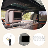 Maxbell Car Headrest Monitor Black DC12V Car Pillow Monitor