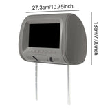 Maxbell Car Headrest Monitor Black DC12V Car Pillow Monitor