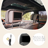 Maxbell Car Headrest Monitor Black DC12V Car Pillow Monitor