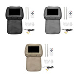 Maxbell Car Headrest Monitor Black DC12V Car Pillow Monitor