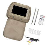 Maxbell Car Headrest Monitor Black DC12V Car Pillow Monitor