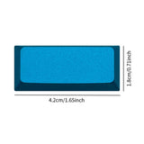 Maxbell Enter Cap Replacement Individual Key Creative Aluminum Alloy Keyboard Keycap Blue