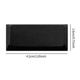 Maxbell Enter Cap Replacement Individual Key Creative Aluminum Alloy Keyboard Keycap Black