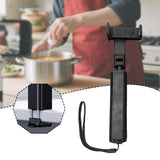 Maxbell Airplane Phone Holder Pocket Size Travel Essential Universal Stable Portable Black