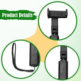 Maxbell Airplane Phone Holder Pocket Size Travel Essential Universal Stable Portable Black