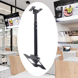 Maxbell Ceiling TV Mount LCD LED Plasma Panel Hanging Sturdy Rotation 200x200mm 2m