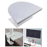 Maxbell Monitor Mount Reinforcement Plate Monitor Stand Plate for Most Monitor Stand White