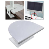 Maxbell Monitor Mount Reinforcement Plate Monitor Stand Plate for Most Monitor Stand White