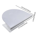 Maxbell Monitor Mount Reinforcement Plate Monitor Stand Plate for Most Monitor Stand White