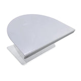 Maxbell Monitor Mount Reinforcement Plate Monitor Stand Plate for Most Monitor Stand White