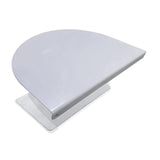 Maxbell Monitor Mount Reinforcement Plate Monitor Stand Plate for Most Monitor Stand White