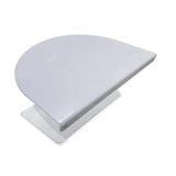 Maxbell Monitor Mount Reinforcement Plate Monitor Stand Plate for Most Monitor Stand White