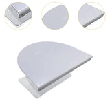 Maxbell Monitor Mount Reinforcement Plate Monitor Stand Plate for Most Monitor Stand White