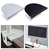 Maxbell Monitor Mount Reinforcement Plate Monitor Stand Plate for Most Monitor Stand White