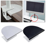 Maxbell Monitor Mount Reinforcement Plate Monitor Stand Plate for Most Monitor Stand White