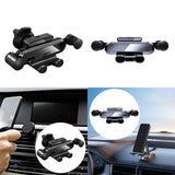 Maxbell Car Phone Holder Accessories Easy to Install Stable Portable Car Phone Mount Black