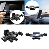 Maxbell Car Phone Holder Accessories Easy to Install Stable Portable Car Phone Mount Black