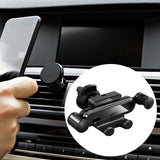 Maxbell Car Phone Holder Accessories Easy to Install Stable Portable Car Phone Mount Black