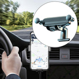 Maxbell Car Phone Holder Easy to Install Automobile Cradle Portable Sturdy Dashboard Textured