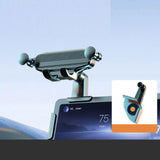 Maxbell Car Phone Holder Easy to Install Automobile Cradle Portable Sturdy Dashboard Textured