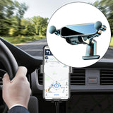 Maxbell Car Phone Holder Easy to Install Automobile Cradle Portable Sturdy Dashboard Mirror