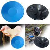 Maxbell Gold Panning Pan Double Riffles Beach Equipment Outdoor
