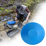 Maxbell Gold Panning Pan Double Riffles Beach Equipment Outdoor